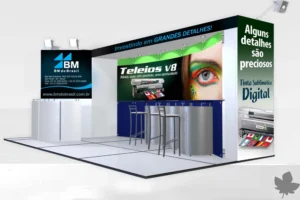 Leia mais sobre o artigo Identidade Visual – Ambientação Stand BM do Brasil